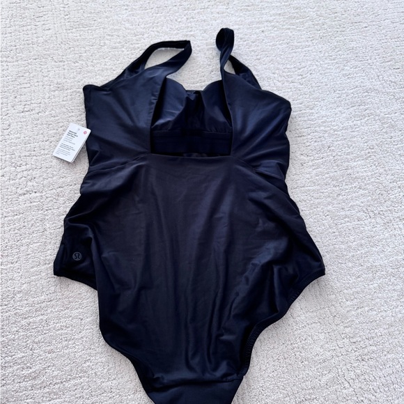NWT lululemon athletica Black One-Piece Swimsuit size 12 - Picture 8 of 12